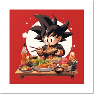 kid goku Posters and Art